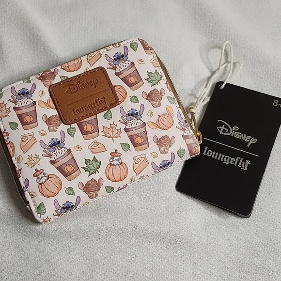 Disney 2024  Snowglobe Ears, Loungefly Stitch Wallet &  Jewel Keychain Key - Picture 10 of 17